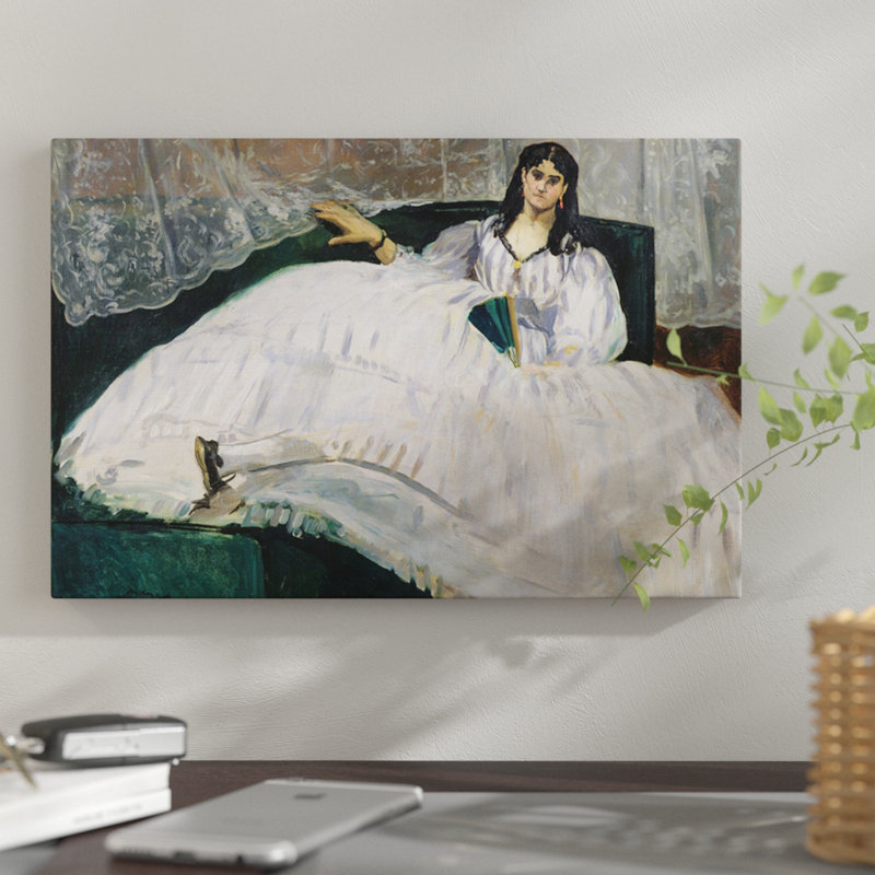 Vault W Artwork 'Portrait of Jeanne Duval, 1862' by